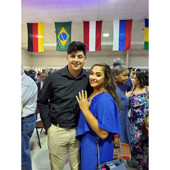 Blue Jumpsuit - Picture 4 of 5